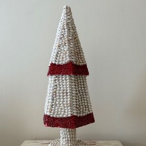 Shell and Crystal Decorative Tree